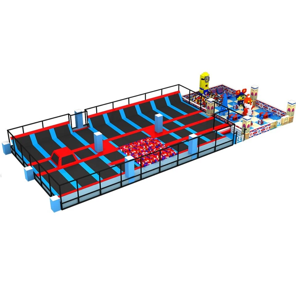Medium size trampoline park 